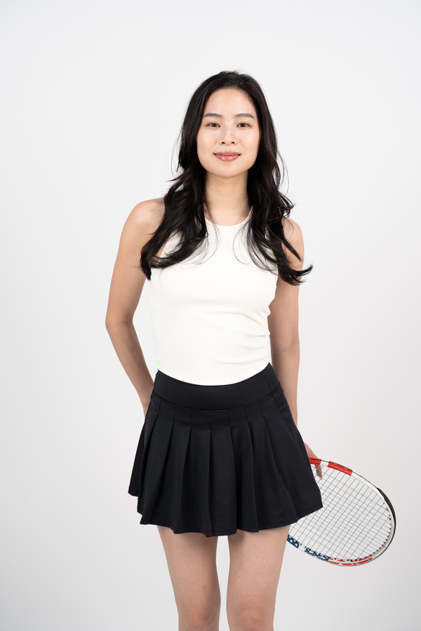 Everyday Ribbed Bra Tank - Milk
