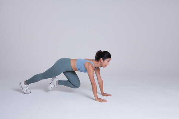 Daily Square Neck Bra - Smoke Blue