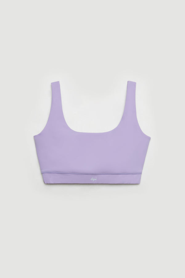 Daily Square Neck Bra - Digital Lavender