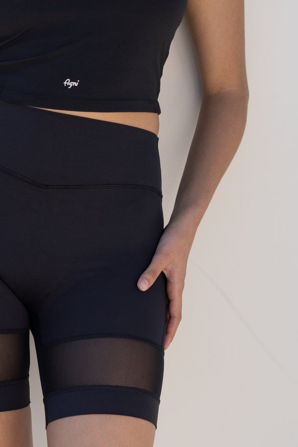 Mesh Biker Shorts